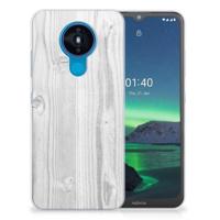 Nokia 1.4 | Bumper Hoesje | White Wood