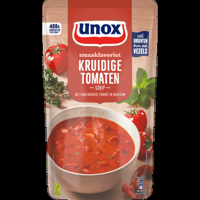 Unox Smaakfavoriet Soep In Zak Kruidige Tomaten 570 ml bij Jumbo
