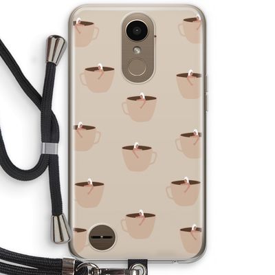 Morning coffee: LG K10 (2017) Transparant Hoesje met koord