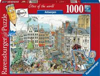 Fleroux Antwerpen Puzzel 1000 Stukjes