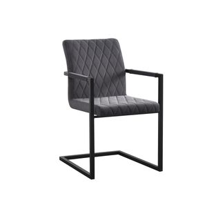 Stoel Linda Grijs - Set van 4