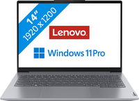 Lenovo ThinkBook 14 Laptop 35,6 cm (14") WUXGA Intel® Core™ i5 i5-1335U 16 GB DDR5-SDRAM 256 GB SSD Wi-Fi 6 (802.11ax) Windows 11 Pro Grijs - thumbnail