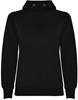 Roly RY1068 Women´s Urban Hooded Sweatshirt - Black 02 - S - thumbnail