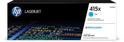 HP toner 415X, 6.000 pagina&apos;s, OEM W2031X, cyaan