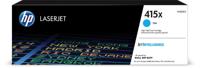 HP toner 415X, 6.000 pagina&apos;s, OEM W2031X, cyaan
