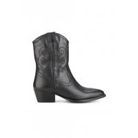 PS Poelman - Zwart | Dames | Laarsje | Zwart | 39 | regular | Kamst mode