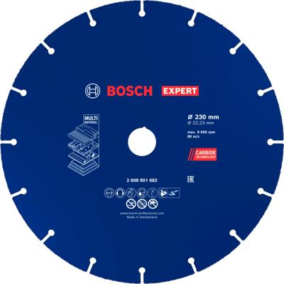 Bosch Accessoires EXPERT X-LOCK Doorslijpschijf Carbide Multi Wheel 230mm - 2608901682