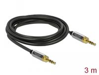 Stereokabel 3,5 mm 3 Pin-stekker > 3,5 mm 3 Pin-stekker Kabel