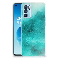 Hoesje maken OPPO Reno6 5G Painting Blue