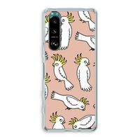Papegaai: Sony Xperia 5 III Transparant Hoesje