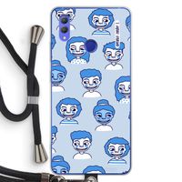 Gezichtjes: Honor Note 10 Transparant Hoesje met koord
