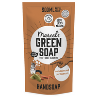 Marcels Green Soap Handzeep Sandelhout & Kardemom Navulling