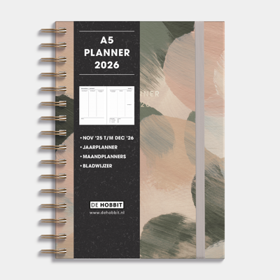 A5 Ringband Planner 2026 Verstructuur