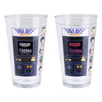 Stranger Things Drinking glass with thermo effect Arcade 400 ml