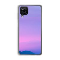 Sunset pastel: Samsung Galaxy A12 Transparant Hoesje