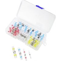 TRU COMPONENTS TC-9508160 Stootverbinder Assortimentsbox, Incl. kabelschoen (rond) 6 mm² 6 mm² Volledig geïsoleerd Wit, Rood, Blauw, Geel 1 stuk(s) - thumbnail