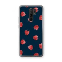 Framboosjes: Xiaomi Redmi 9 Transparant Hoesje