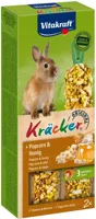 Vitakraft Kräcker dwergkonijn popcorn & honing 2-in-1