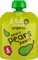 Ella's Kitchen Pears 4+ maanden knijpzakje bio (70 Gram)