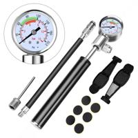 Draagbare hogedrukpomp fietspomp mini Mountain Bike Pump + Koevoet