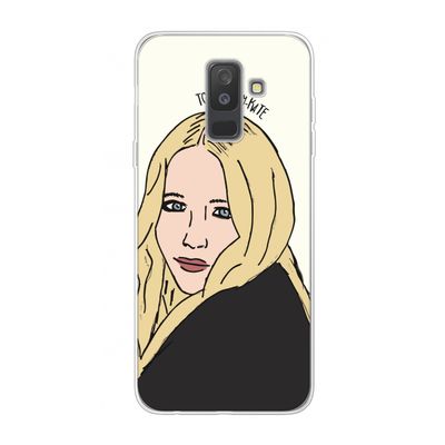 Mary Kate: Samsung Galaxy A6 Plus (2018) Transparant Hoesje