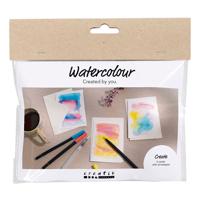 Creativ Company Mini hobbyset aquarel kaarten en enveloppen