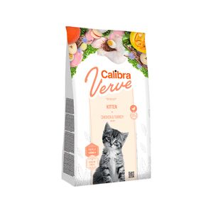 Calibra Cat Superpremium Verve Kitten droogvoer voor kat 750 g Katje Kip, Turkije