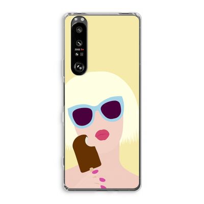 Ice cream: Sony Xperia 1 III Transparant Hoesje