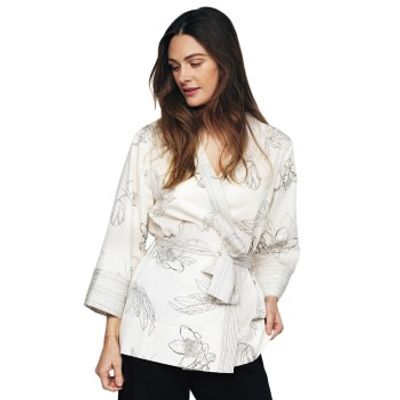 Pierre Robert X Jenny Skavlan Cotton Lounge Kimono * Actie *