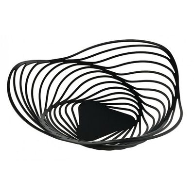 ALESSI - Trinity - Fruitschaal 33cm Black