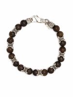 Emanuele Bicocchi bracelet serti de perles - Marron