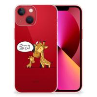 Apple iPhone 13 Telefoonhoesje met Naam Giraffe