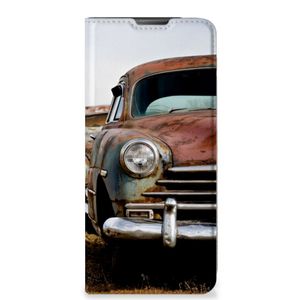 Motorola Moto E20 Stand Case Vintage Auto