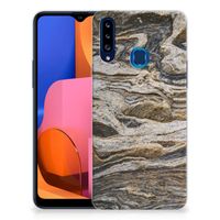 Samsung Galaxy A20s TPU Siliconen Hoesje Steen