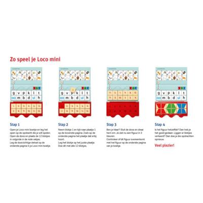 WPG Uitgevers Mini loco - rompompom pakket taal & lezen (4-6 jaar)