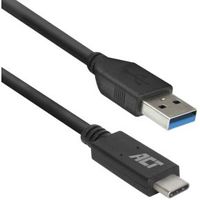 ACT USB 3.2 Gen1 aansluitkabel A male - C male 2 meter - thumbnail
