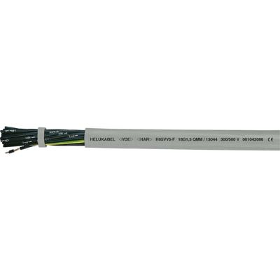 Helukabel H05VV5-F (NYSLYÖ-JZ) Stuurstroomkabel 3 G 1.5 mm² Grijs 13037-500 500 m