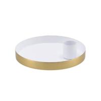 Daan Kromhout Kandelaar rond marrakech wit 12 cm | 8 stuks