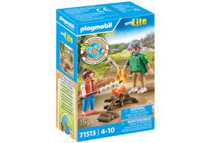 Playmobil My Life 71513 Kampvuur met marshmallows