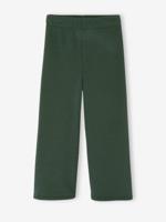 Gevoerde wijde legging van fleece voor meisjes smaragdgroen Gevoerde wijde legging van fleece voor meisjes smaragdgroen