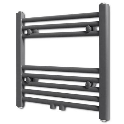VidaXL Radiator / handdoekenrek recht 480x480 mm grijs