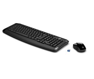HP 300 toetsenbord RF Draadloos QWERTY Zwart