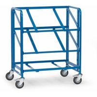 Fetra Hauptartikel 2390 Etagewagen Staal Poedercoating Laadvermogen (max.): 250 kg Stralend blauw (RAL 5007) - thumbnail