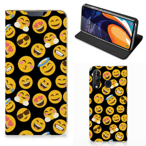 Samsung Galaxy A60 Hoesje met Magneet Emoji