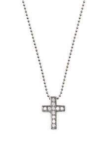 DSQUARED2 collier à pendentif croix - Argent