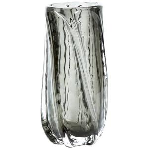 BePureHome Paragon Vaas - Glas - Antraciet - 27x12x12