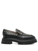 Stuart Weitzman mocassins Bedford 40 mm en perles artificielles - Noir