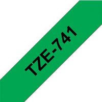 Brother TZE-741 Labelprinter-tape - thumbnail