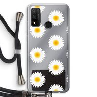 Margrietjes: Huawei P Smart (2020) Transparant Hoesje met koord