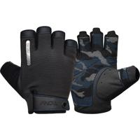 RDX Sports Gym Handschoenen T2 - Halve Vinger Legergroen - S